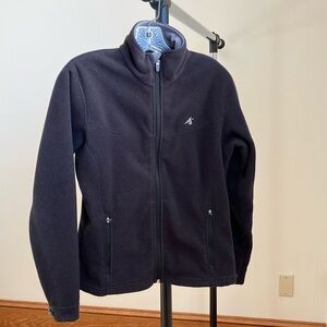 EMS Black Fleece Zip-Up Jacket